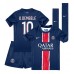 Paris Saint-Germain Ousmane Dembele #10 Hjemmedraktsett Barn 2024-25 Kortermet (+ Korte bukser)